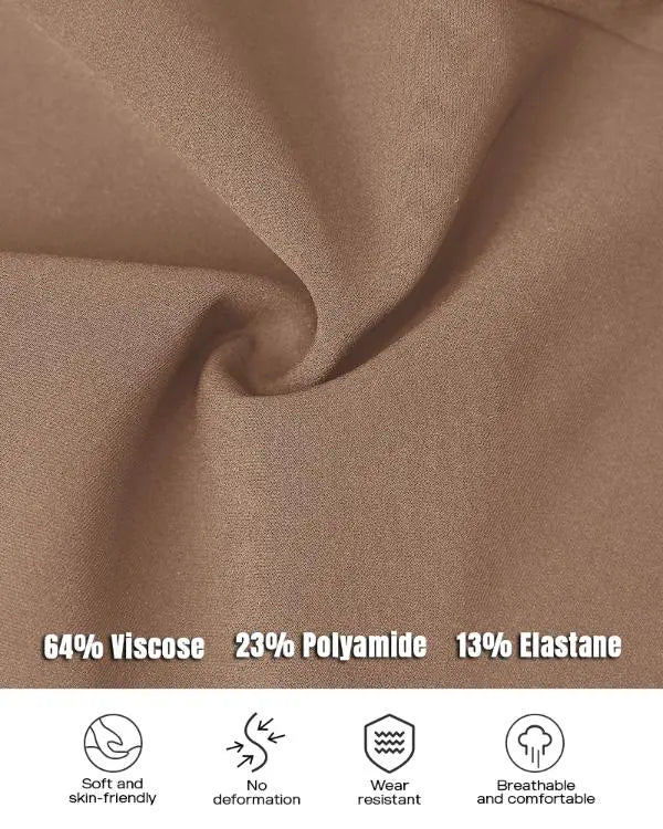 High Waist Cropped Work Pants