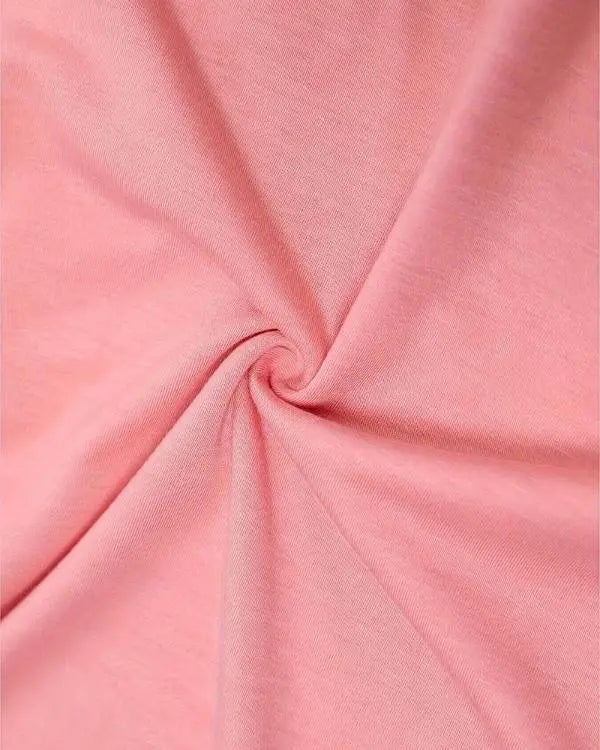 Chain Decor Pocket Design Drawstring Casual Dress