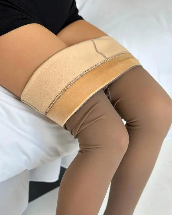 ShapeLift 2 Piece No Fleece Lined Magic Tummy Control Leggings High Waisted Tight Pants 3 Shades (Size Regular/Large)