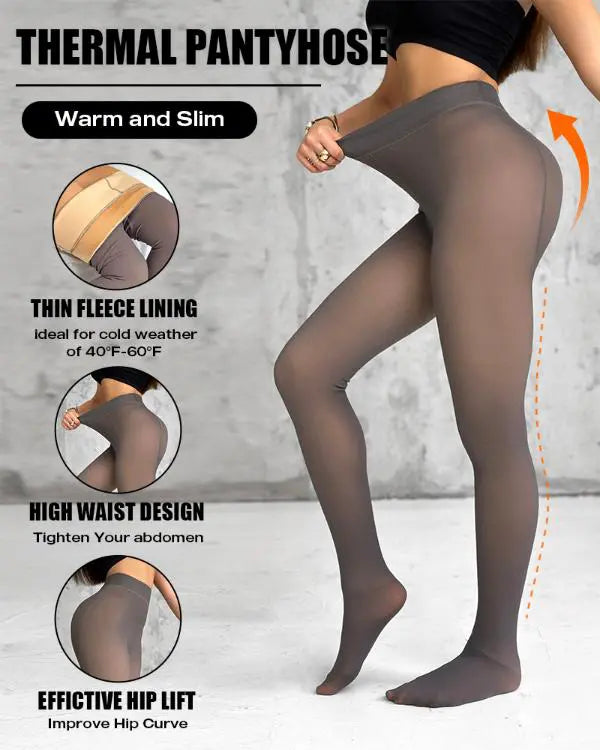 ShapeLift 2 Piece No Fleece Lined Magic Tummy Control Leggings High Waisted Tight Pants 3 Shades (Size Regular/Large)