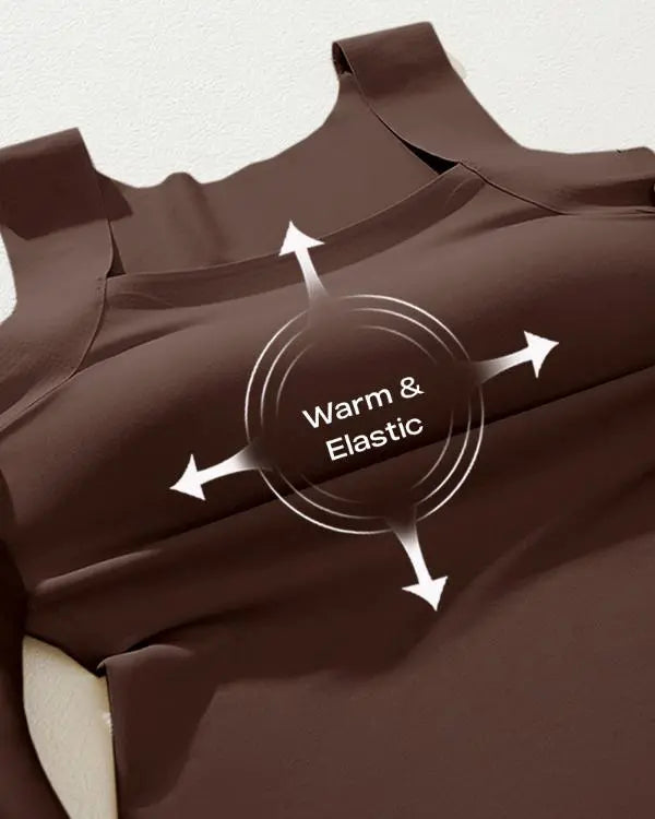 ContourX 2 Piece U Neck Shapewear Built-in Bra Tank High Strechy Sleeveless Slim Fit Tops Camisole
