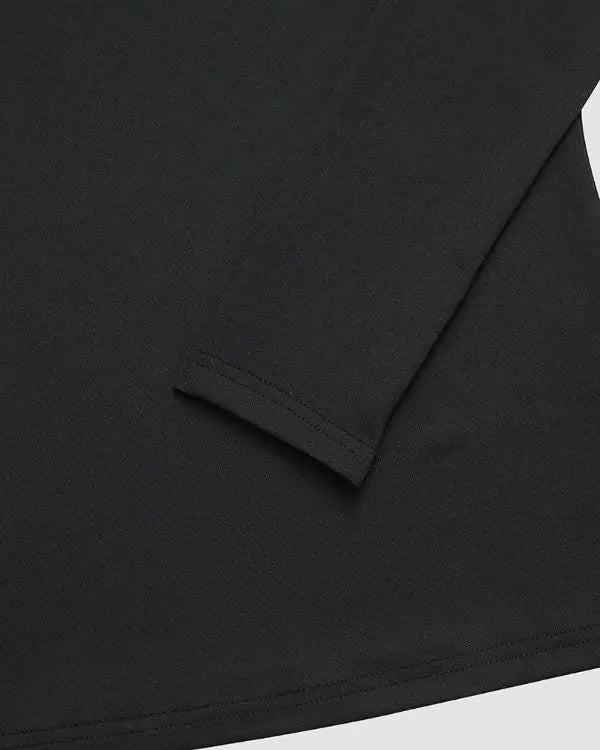 Long Sleeve Slim Fit Tops Casual Cold Shoulder Buckled Blouse Shirts