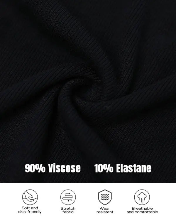 O-Neck Knit Sleeveless Basic Slim Fit Tummy Control Tank Casual Top