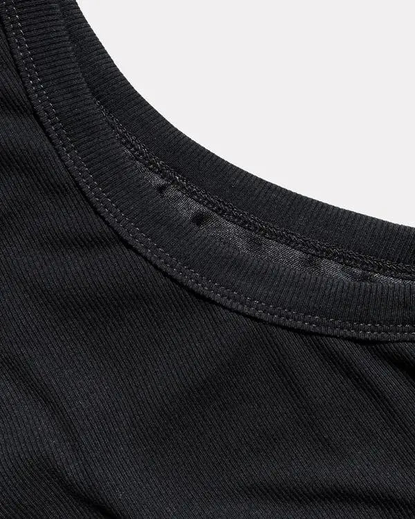 Glitter Lurex Allover Sequin O-Neck Sleeveless Slim Fit Tank Casual Tee