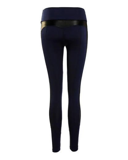 Sheer Mesh High Waist Tummy Control Butt Lift Elasticity Sporty Leggings Causal Active Pants