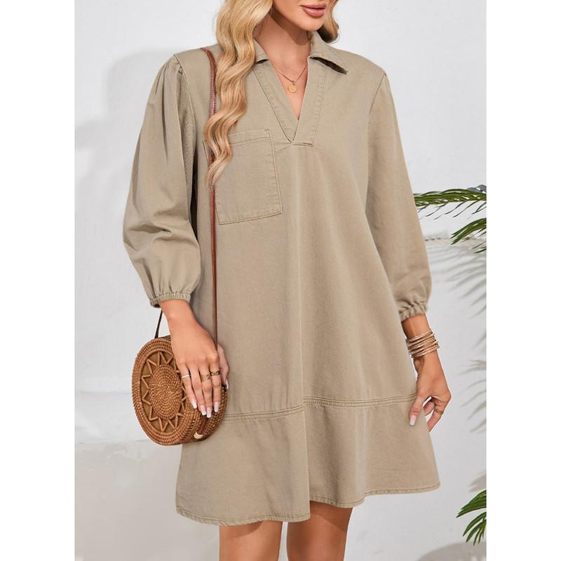 2025 Fall Casual Jean Denim Dress