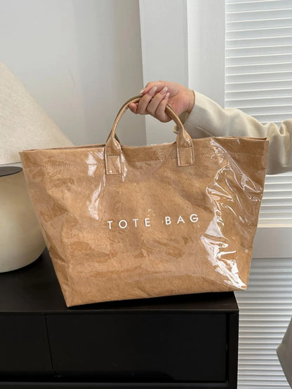 Casual Trendy Large Capacity Tote Bag